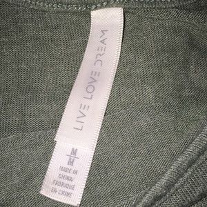 Tank top. Army green. Summer top.